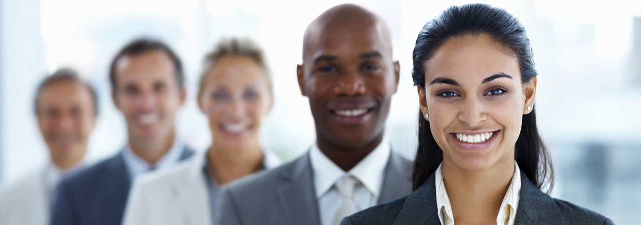 diverse group of bankers